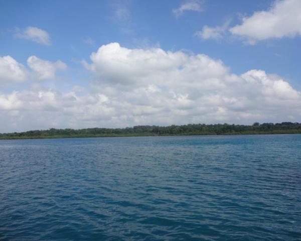 A beautiful view of Port Blair.