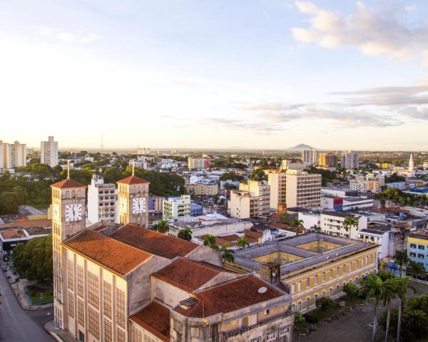 Cuiaba şehrinden güzel bir manzara