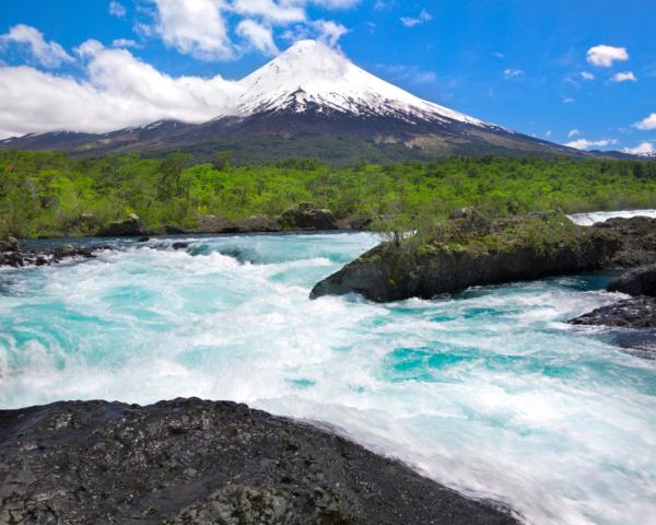 A beautiful view of Osorno