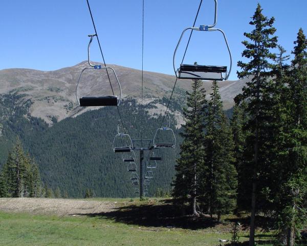 A beautiful view of Copper Mountain.