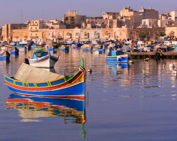 A beautiful view of Marsa Scirocco