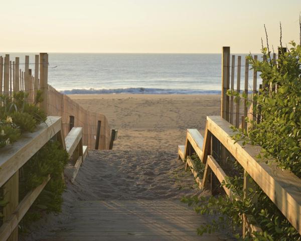 A beautiful view of Bethany Beach.