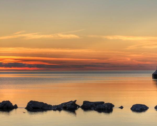 A beautiful view of Duluth.