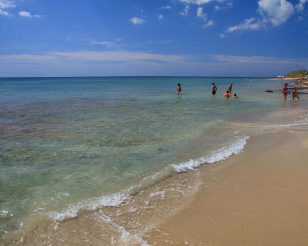 A beautiful view of Marina di Pescoluse.