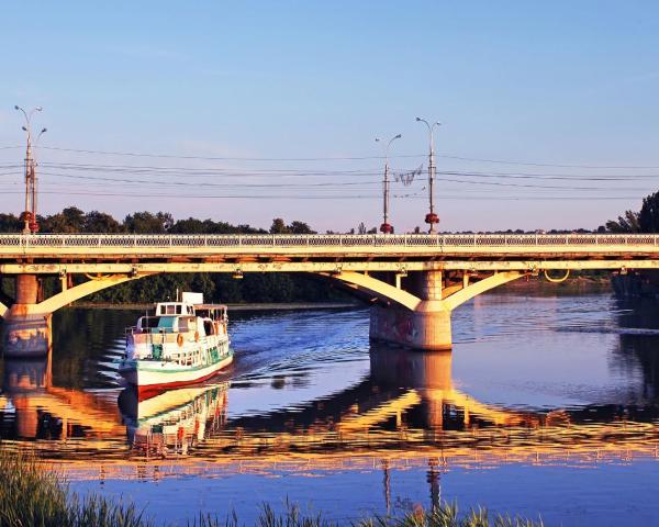 Гарний краєвид міста Vinnitsa