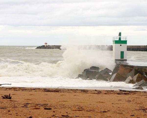 A beautiful view of Anglet.