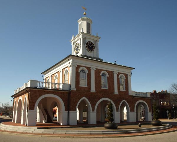 Una bella vista de Fayetteville