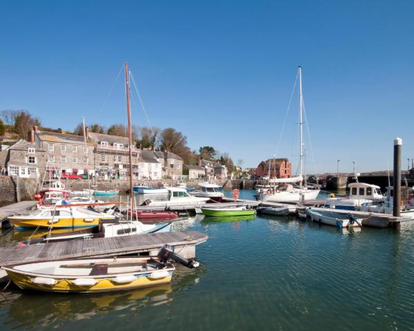 Una bellissima vista di Padstow