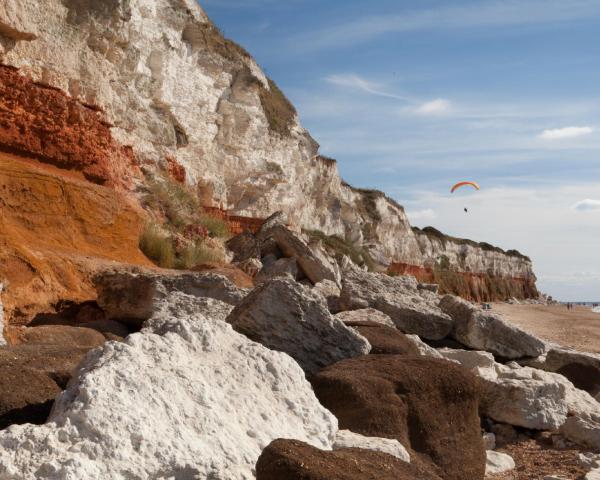 A beautiful view of Hunstanton.