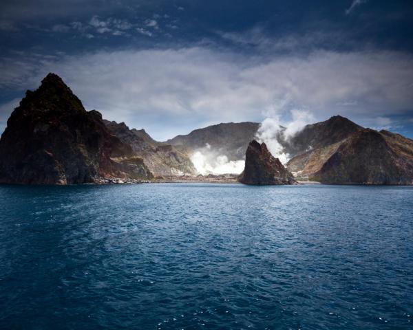 Una bellissima vista di Whakatane