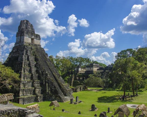 A beautiful view of Tikal.