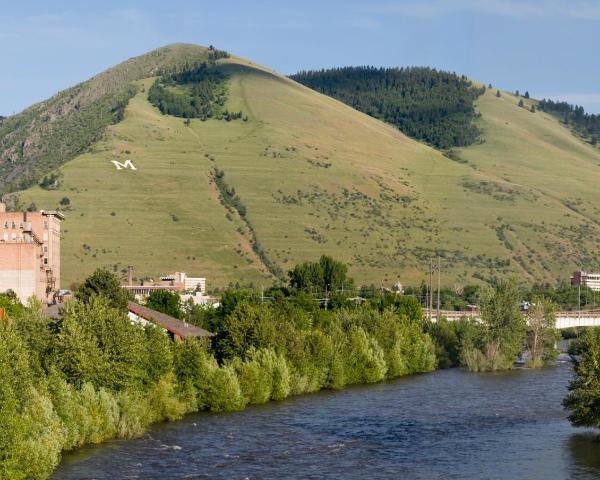 A beautiful view of Missoula.