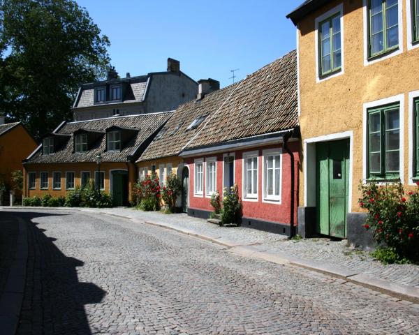 Ein schöner Blick auf Lund