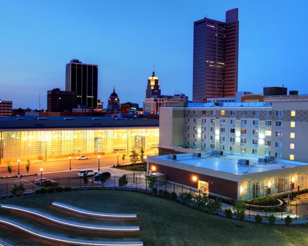 A beautiful view of Fort Wayne.