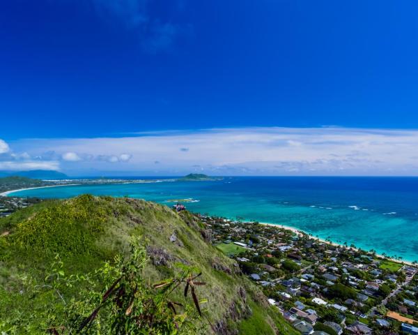 A beautiful view of Kailua.