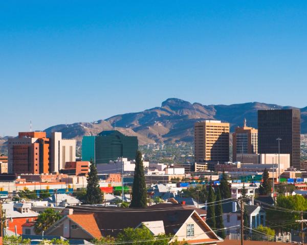 A beautiful view of Ciudad Juarez.