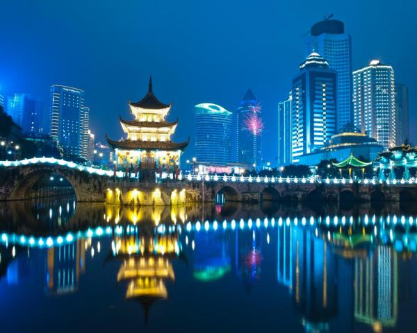 Красива гледка от Guiyang