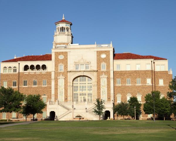 Красивый вид города Lubbock