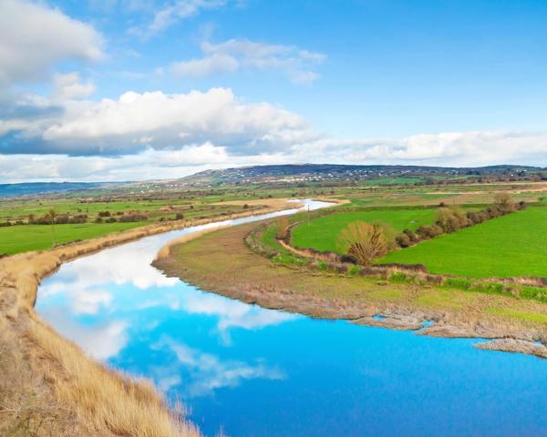 Čudovit pogled na mesto Shannon