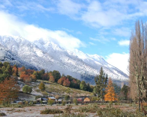 Una bellissima vista di Junin de los Andes