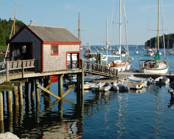 Una bonita vista de Rockport