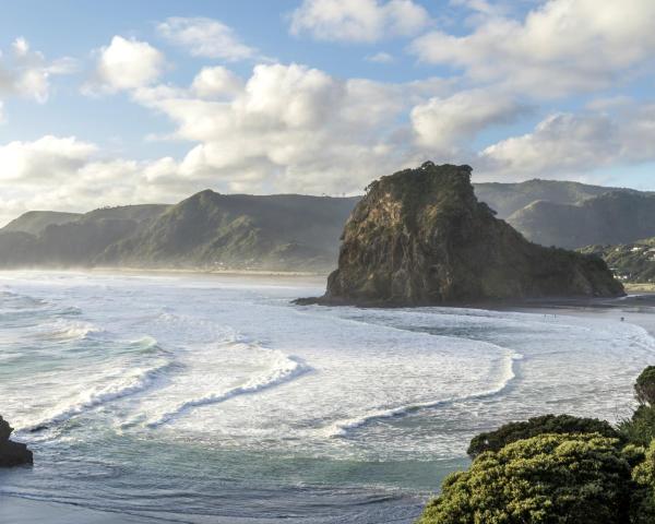 Vakker utsikt over Piha