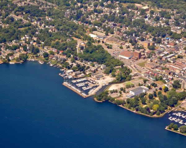 A beautiful view of Brockville.