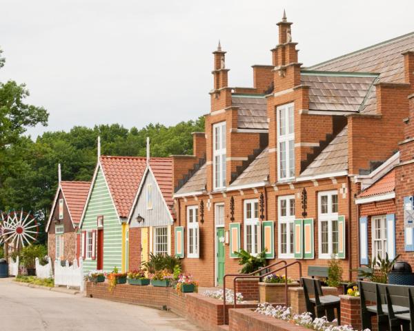 Vakker utsikt over Malbork