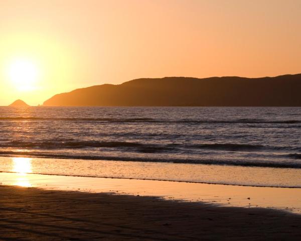 Csodás kilátás Paraparaumu Beach városára