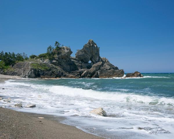 Una bonita vista de Wajima