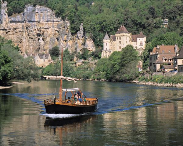 A beautiful view of La Roque Gageac.