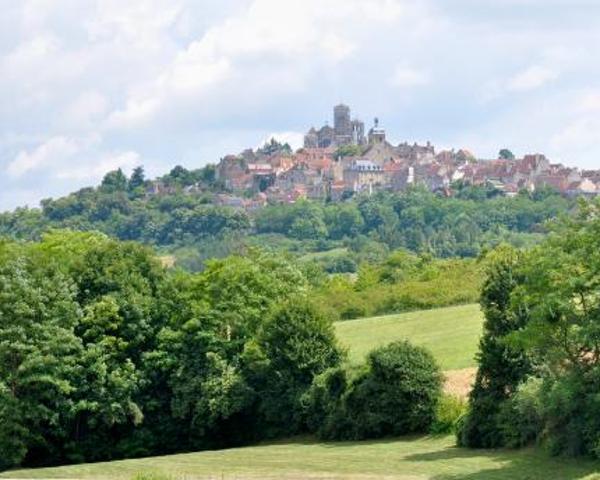A beautiful view of Avallon.