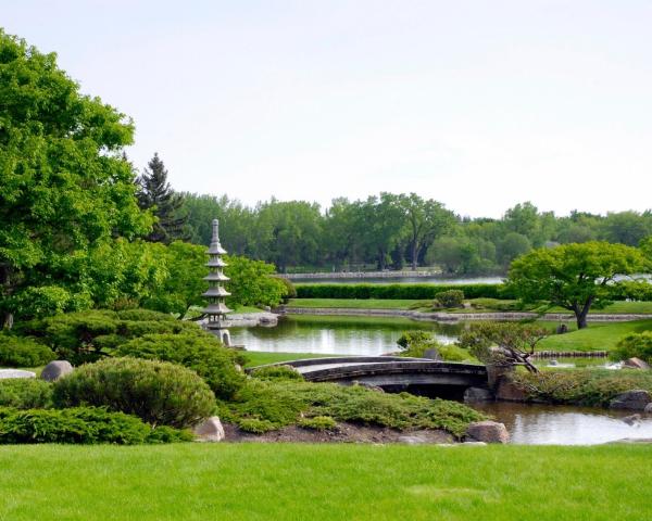 A beautiful view of Lethbridge.