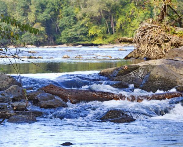 Krásny pohľad na mesto Rock Hill