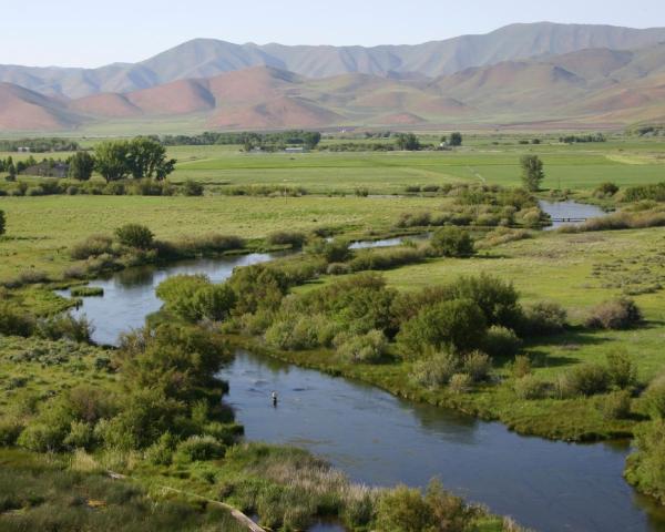 A beautiful view of Sun Valley.