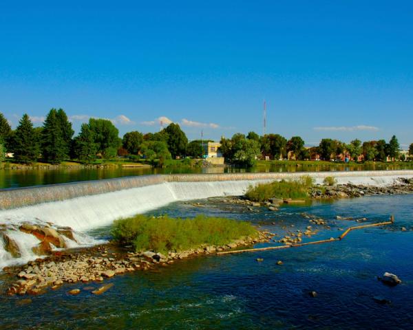 ทิวทัศน์งดงามของIdaho Falls