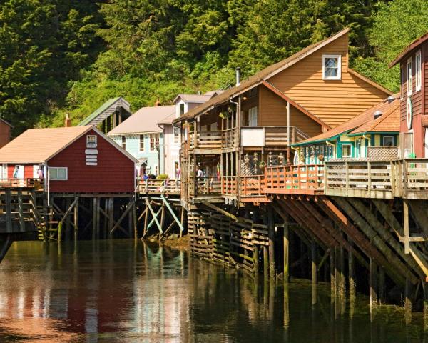 A beautiful view of Ketchikan.