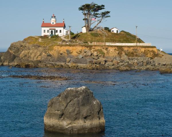 Ein schöner Blick auf Crescent City