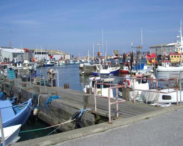 A beautiful view of Hirtshals.