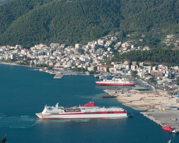 Vue imprenable sur Igoumenitsa 