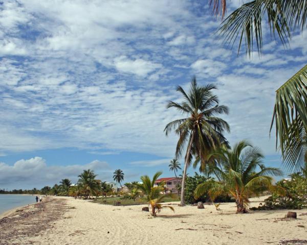 A beautiful view of Placencia.