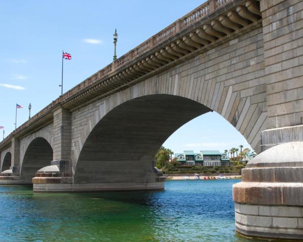 A beautiful view of Lake Havasu City.