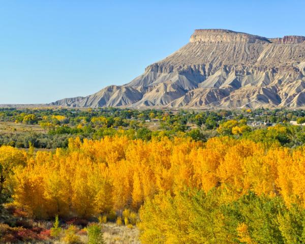 A beautiful view of Grand Junction.