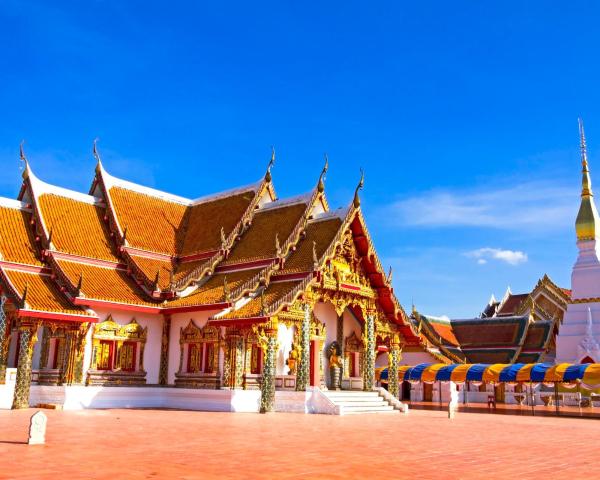 Pemandangan indah Amphoe Muang Sakhon Nakhon