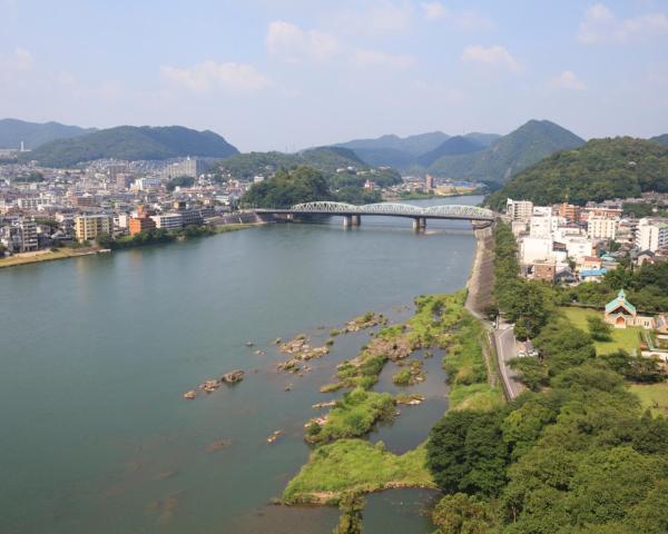 A beautiful view of Inuyama