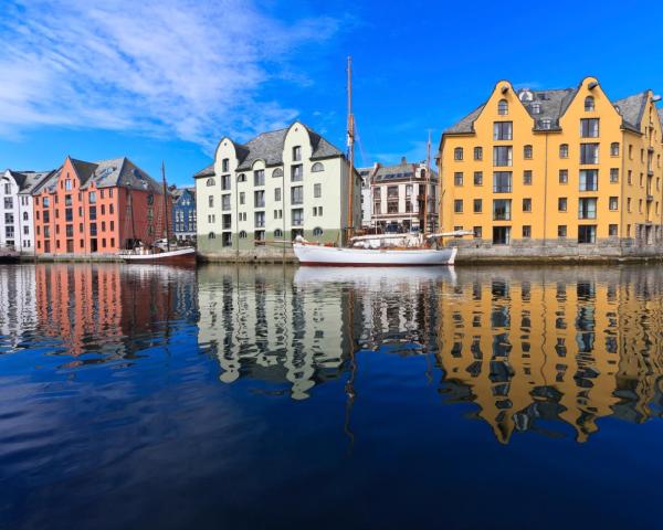 A beautiful view of Aalesund