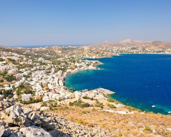 A beautiful view of Agia Marina.