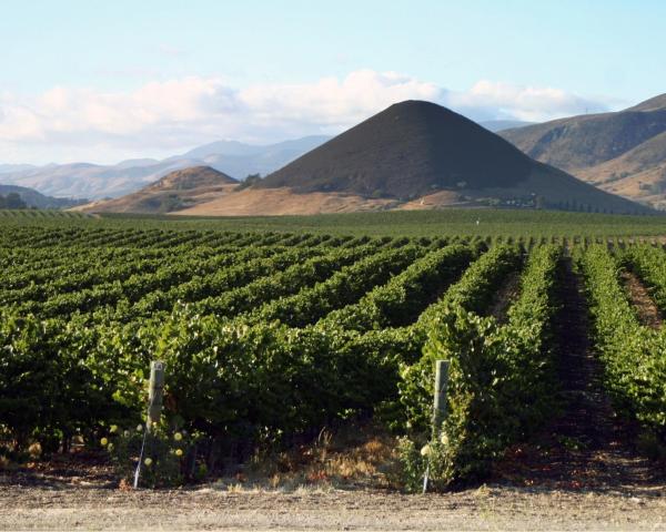 Kaunis näkymä kaupungista Paso Robles