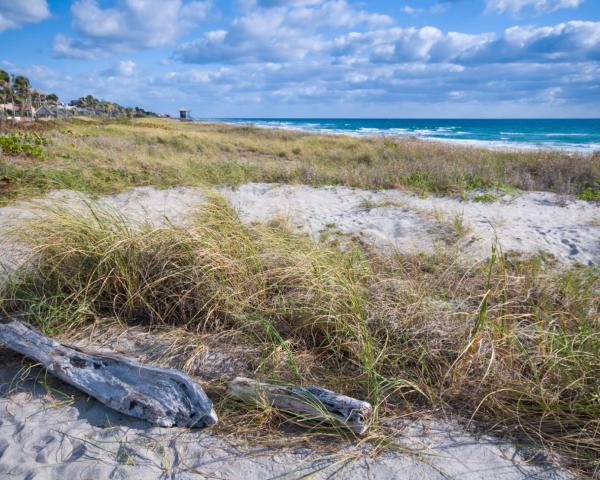 Kaunis näkymä kaupungista Delray Beach