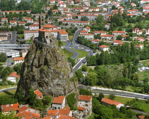 Permandangan indah di Le Puy